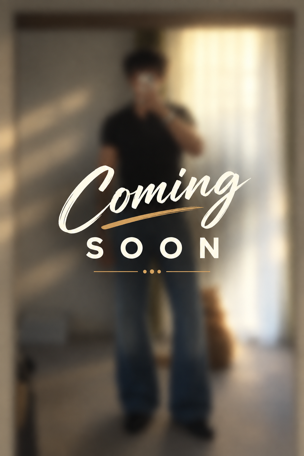 Deep Indigo bootcut Jeans coming soon